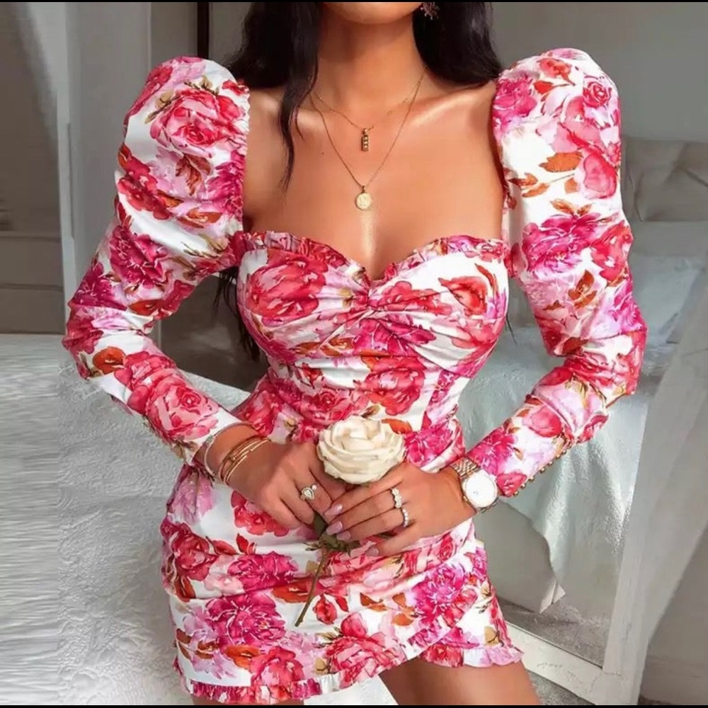 $25 TODAY ONLY Pink Floral Dress